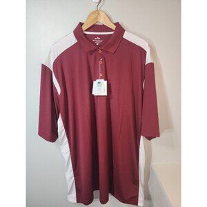 6XL Tri-Mountain Polo Men's Big And Tall NWT Performance Shirt Odor Control